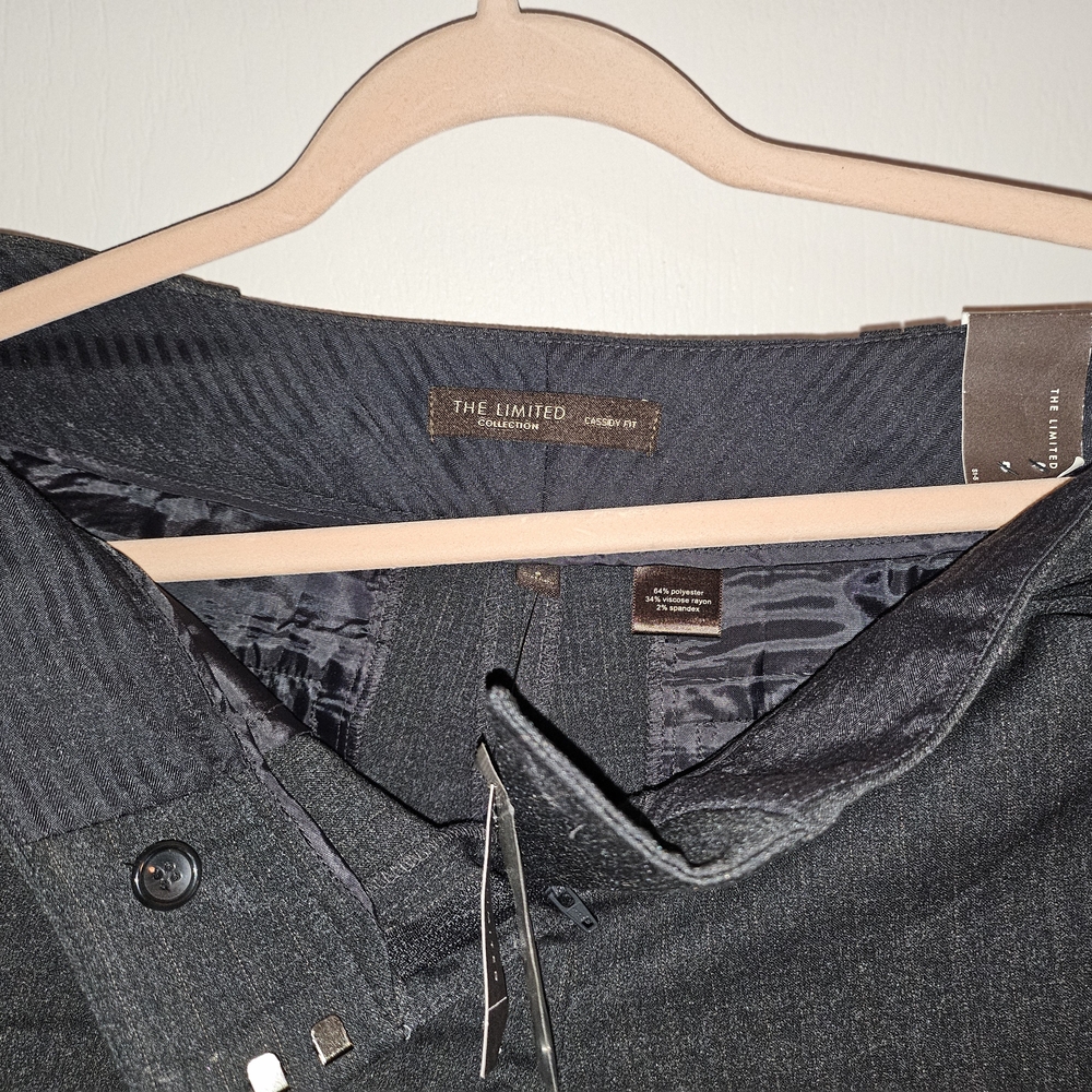 The Limited Gray Blazer Modern Tailored Suit Jacket With Pants - Picture 15 of 15